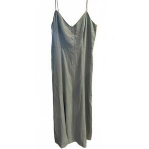 J.Crew NWT Slip Dress Size 8 Light Blue Midi Spaghetti Strap Minimalist